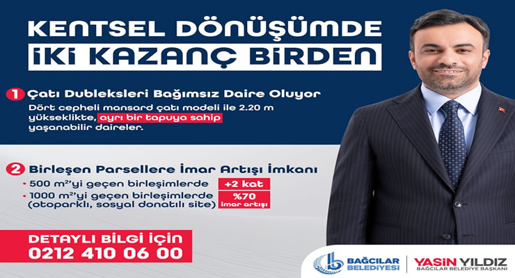 Kentsel Dönüşüme Kat Müjdesi