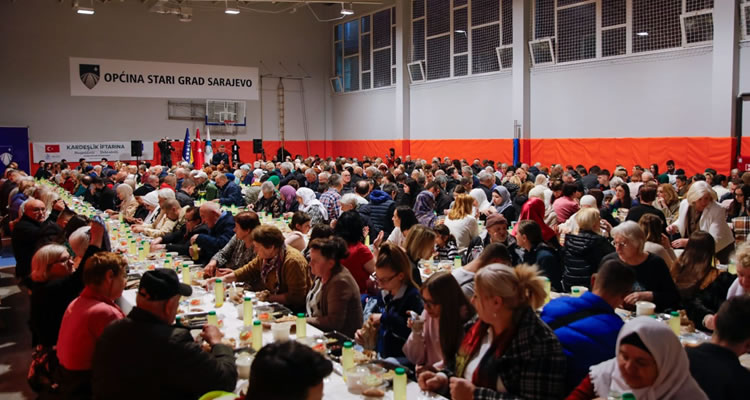 Bağcılar Belediyesi'nden Saraybosna'da Kardeşlik İftarı